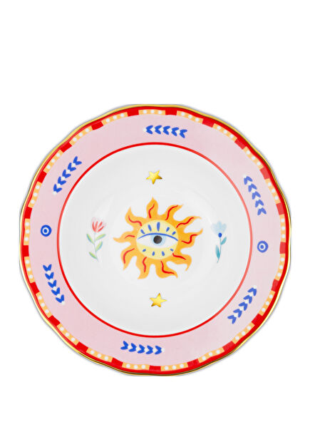 Mamma Mia Eye Porcelain Plate
