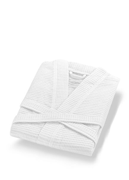 Mia Aerocotton® Waffle White Pamuklu Unisex Bornoz 