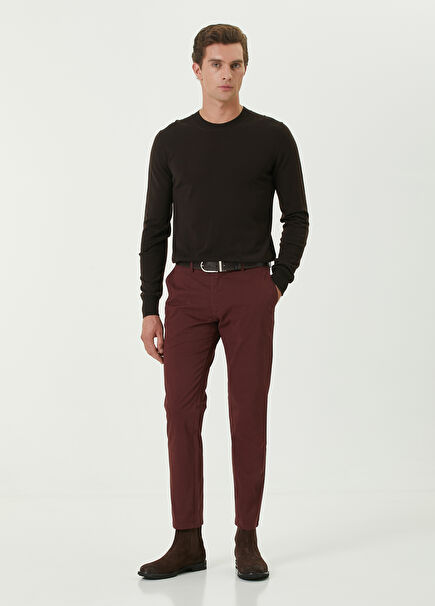 Drop 4 Maroon Sports Pants