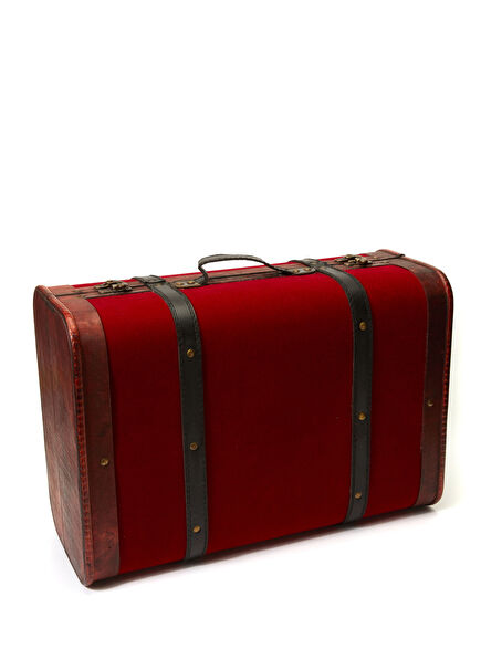 Bordo Ahşap Dekoratif Kutu