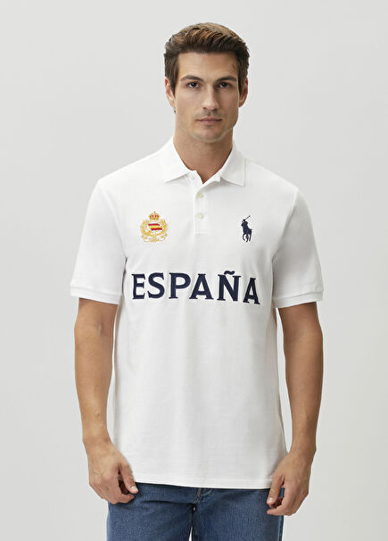 Classic Fit Espana Koyu Yeşil Polo T-shirt