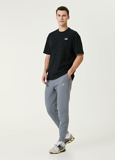 Grey Logo Detailed Tracksuit