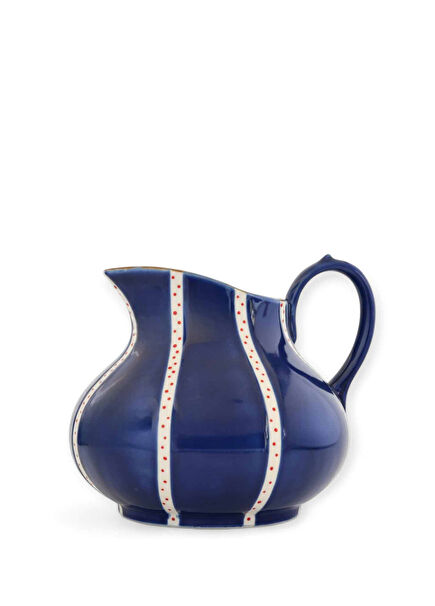 En-Joy Series Navy Blue Porcelain Jug
