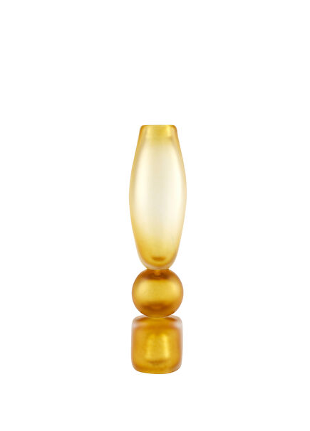 Umbra Yellow Glass Object
