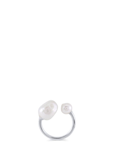 Victoria 925 Sterling Silver Women's Pearl Ring