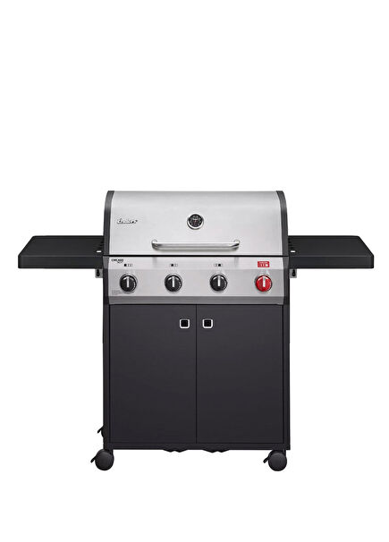 Chicago Next 4 R Black Turbo Gas Barbecue