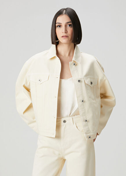 Ekru Taşlı Jean Mont