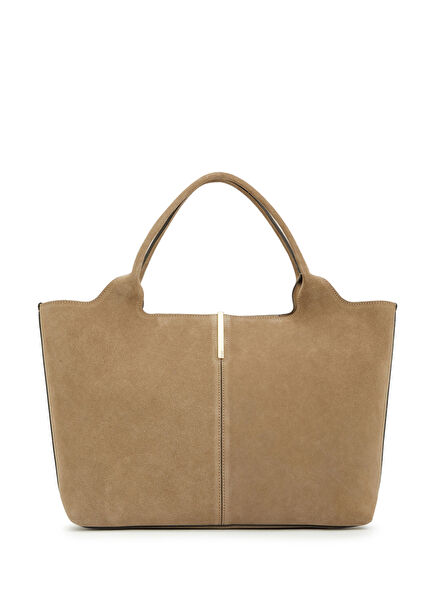 Vizon Kadın Süet Çanta