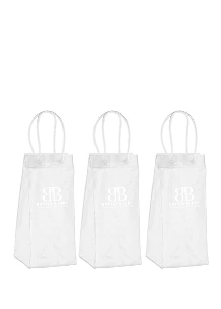 Bottle Buddy Ice Bag - Bottle & Wine Cooler 3-Pack Ice Bag Limited Edition