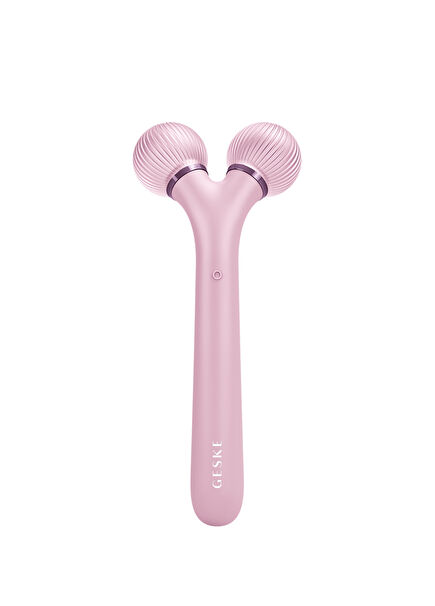 Sonic Facial Body Roller Pembe Titreşimli Yüz Şekillendirici ve Vücüt Bakım Roller Cihazı 