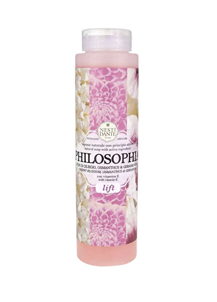 Philosophia A and E Vitamin Enriched Firming Vegan Care Bath and Shower Gel 500 ml