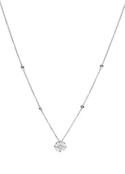 Diamonds Women's Gold Necklace