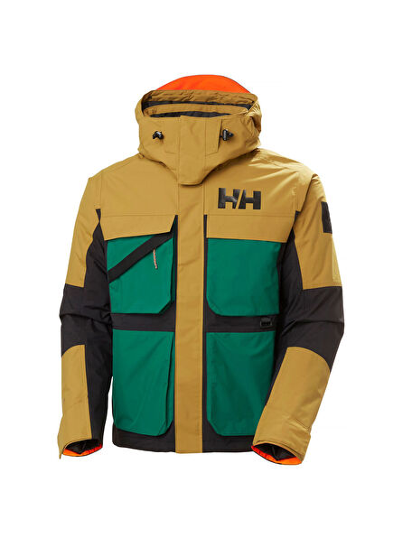 Ullr D Heritage Short Hooded Waterproof Retro Men's Ski Jacket