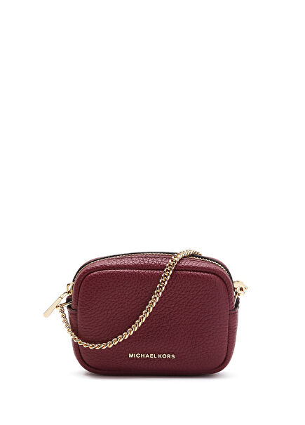 Bordo Kadın Deri Çanta