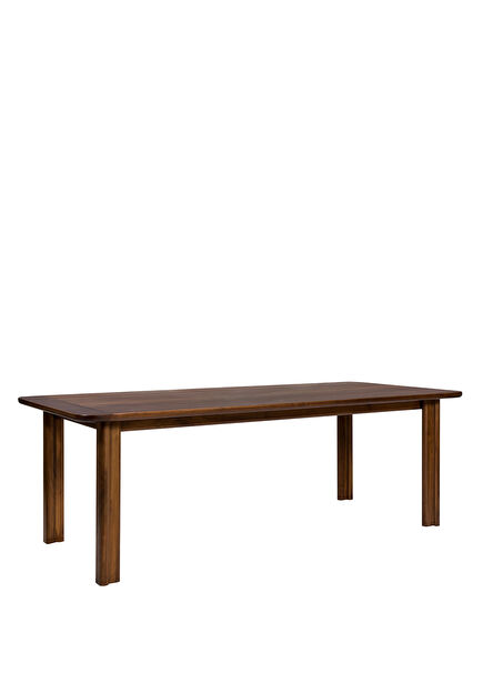 Barton Brown Walnut Wooden Dining Table