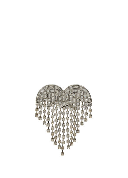 Silver Women's Brooch