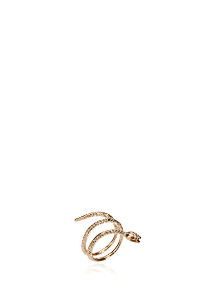 Serpentine Women's Gold Ring