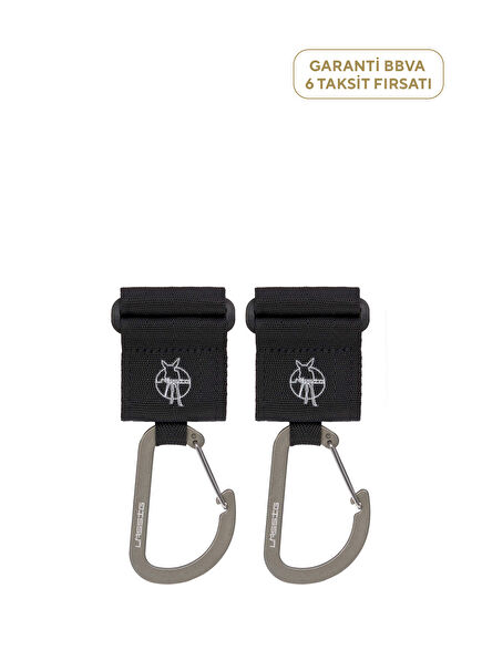 Siyah Bebek Arabası Kancası