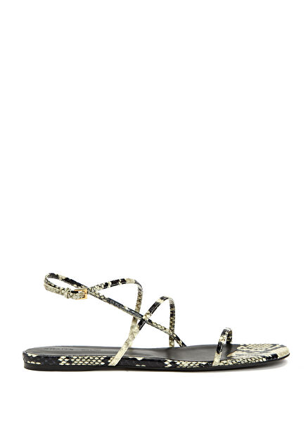 Snake Print Women's Sandals