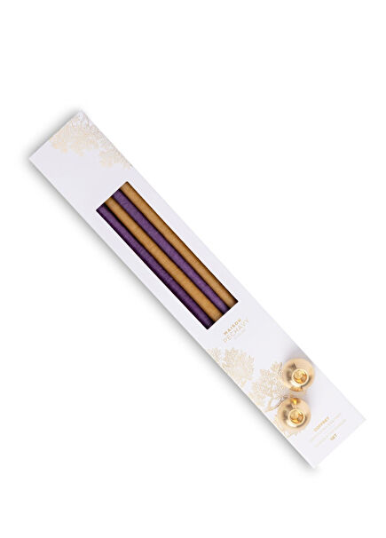 Songe Prune Multicolored Candle Set