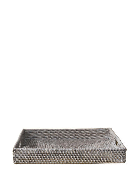 Kare Rattan Servis Tepsisi