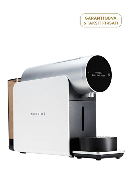 Morning Beyaz Kapsül Kahve Makinesi