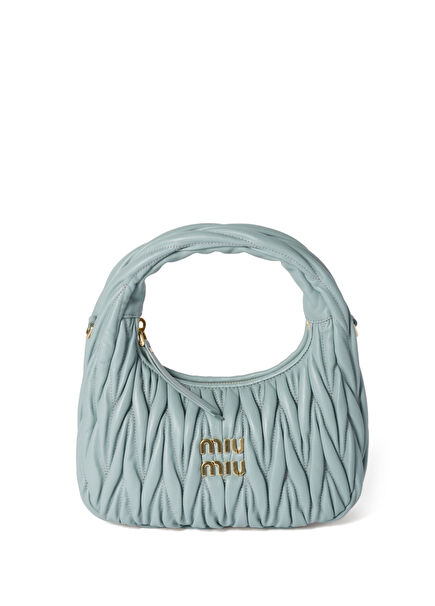 Wander Matelassé Yeşil Napa Deri Hobo Kadın El Çantası