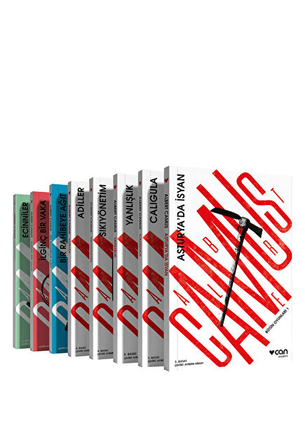 Albert Camus All Games Book Set of 8