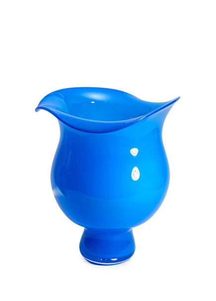 Blue Mega Glass Vase