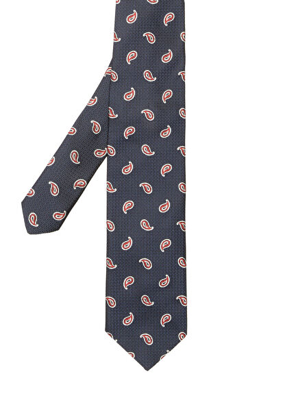 Lacivert İpek Kravat