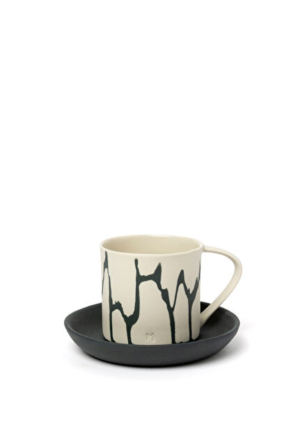 Noir Porcelain Turkish Coffee Cup