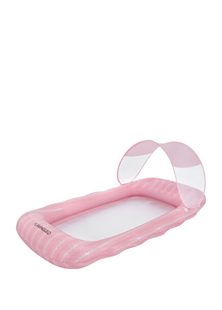 Belmondo Pink Awning Net Pool Bed