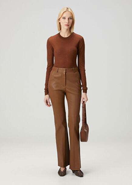 Tafira Taba Deri Pantolon