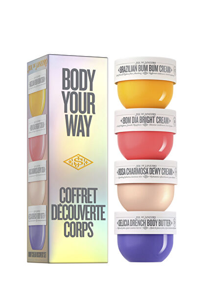 Body Your Way Discovery Skin Care Set 25 ml + 25 ml + 25 ml + 25 ml