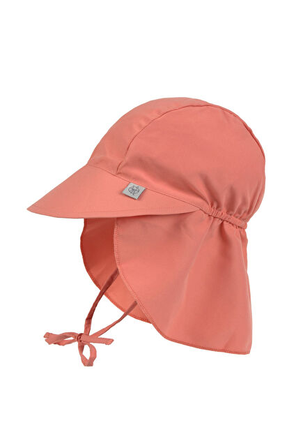 Flap Hat UV Protected Coral Girls Hat