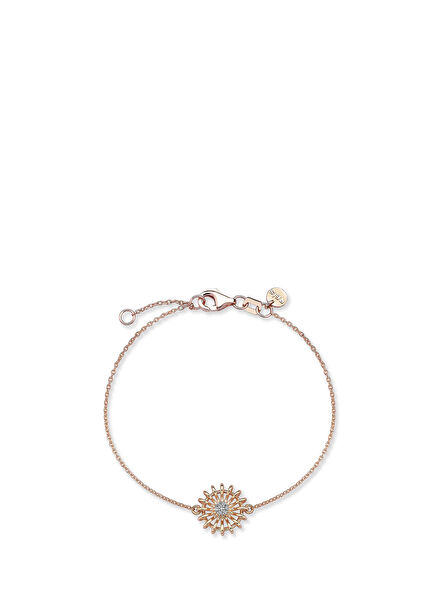 Sun Rose Gold Women's Diamond Bracelet
