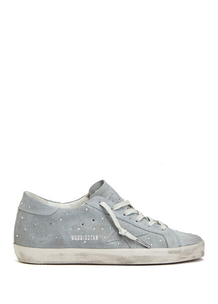 Super Star Açık Mavi Kadın Süet Sneaker