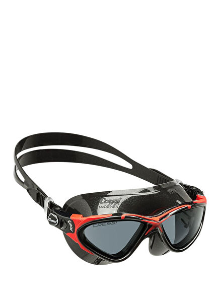 Planet Siyah ve Kırmızı Tinted Yüzücü Gözlüğü