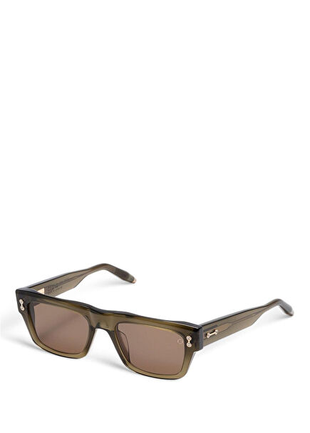 Leo AKS-101C Green Acetate Men's Sunglasses