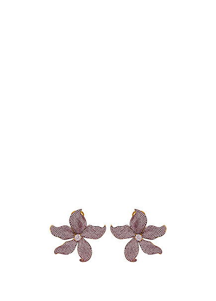 Lilium Kadın Altın Kaplama Küpe