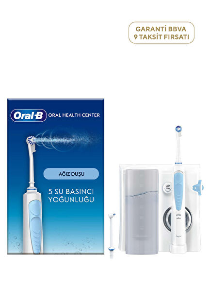Ağız Sağlığı Merkezi Ağız Duşu ve 1 Oxyjet Başlığı + 1 Waterjet Başlığı