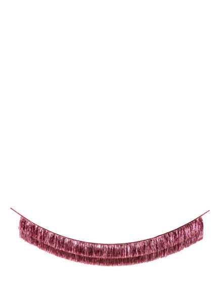 Pembe Püsküllü Asılan Parti Süsü