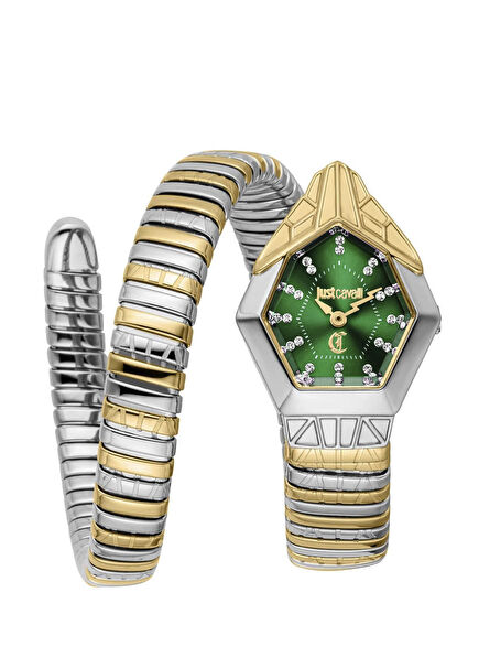 JC1L358M0075 Gold Metallic Grey Steel Women's Wristwatch