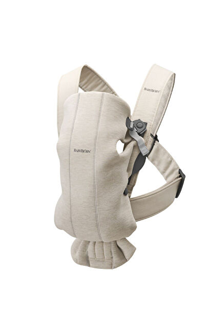 3D Cotton Jersey Light Beige Kanguru Mini