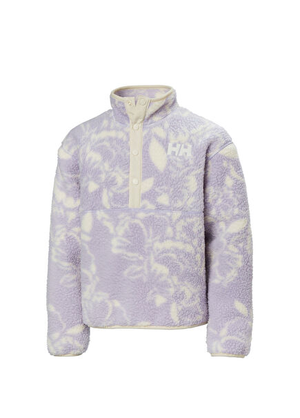 Jr Frosty Pile Bright Lavender Girls Fleece