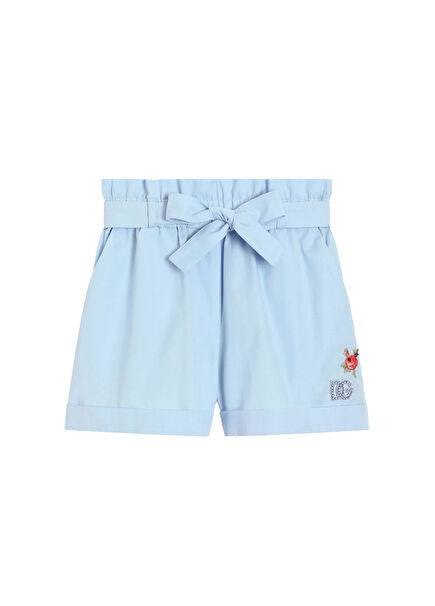 Light Blue Girls Shorts