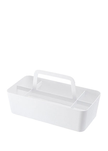 Tower Tezgah Üstü Beyaz Masaüstü Düzenleyici Sepet