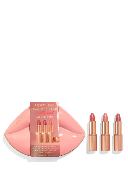 Hollywood Iconic Mini Lip Trio - Makeup Set