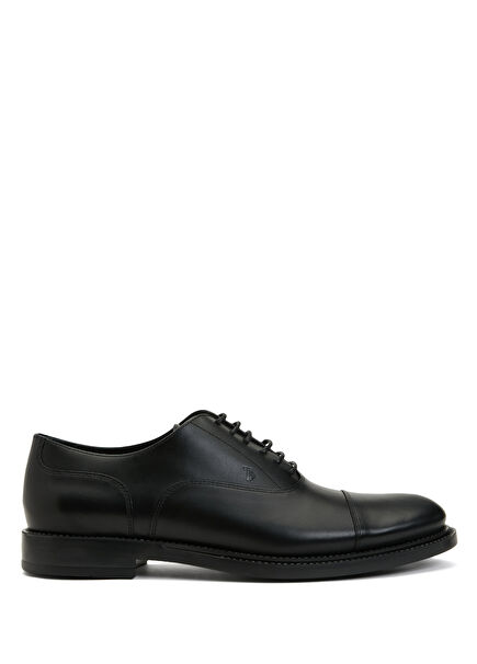Black Mens Leather Shoes
