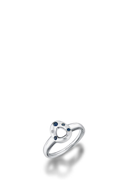Mini Pebble Women's Gold Ring